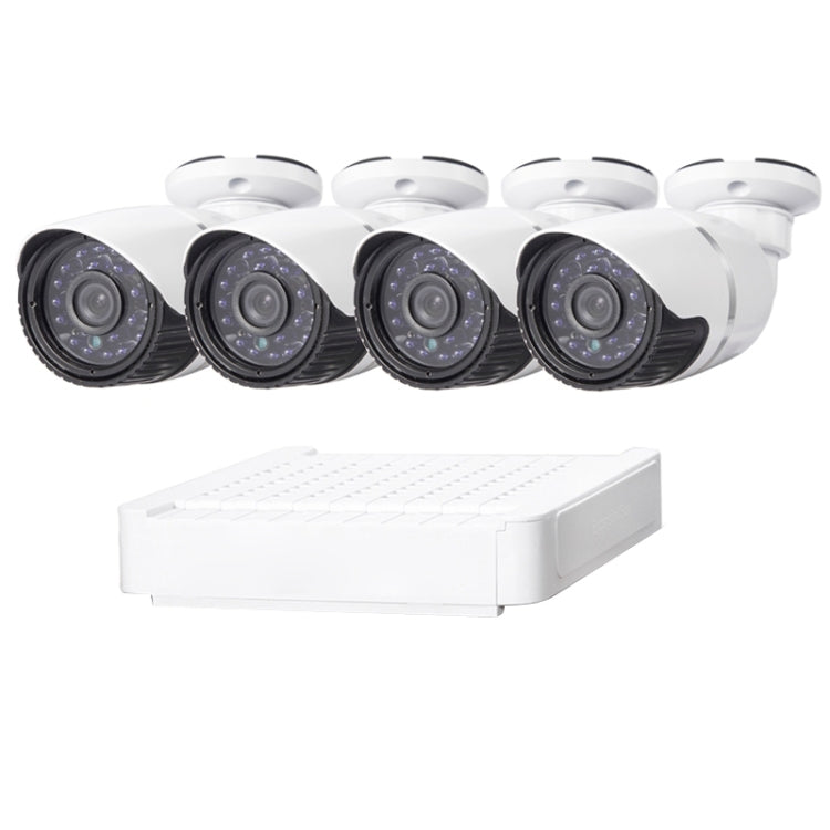 N4B-Mini/L 4 Ch 720P 1.0 Mega Pixel IP Camera NVR Kit, Support Night Vision / Motion Detection, IR Distance: 20m, N4B-Mini/L N4B-Mini/L 4 Ch 720P 1.0 Mega Pixel IP Camera NVR Kit, Support Night Vision / Motion Detection, IR Distance: 20m, N4B-Mini/L